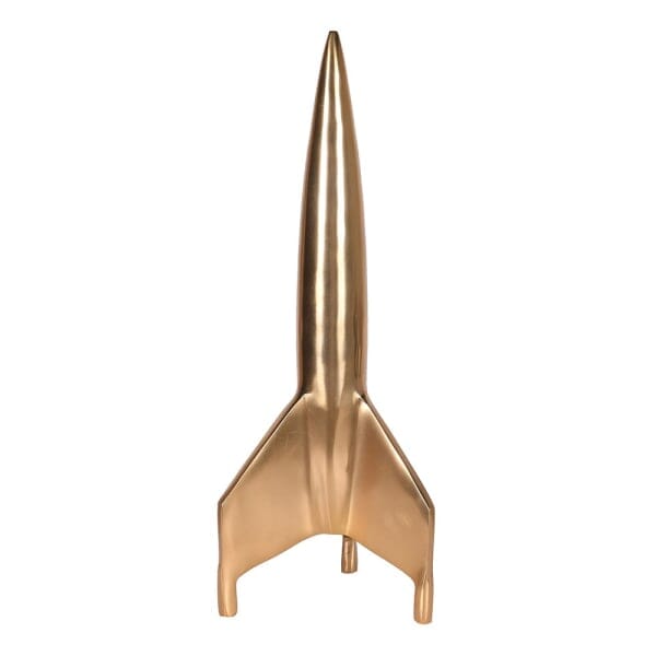 Aphrodite Gold Decorative Rocket Ornament