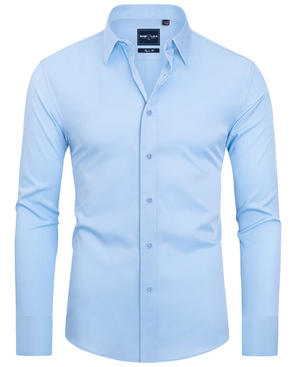 Wrinkle Free Stain Shield Button Down Shirts