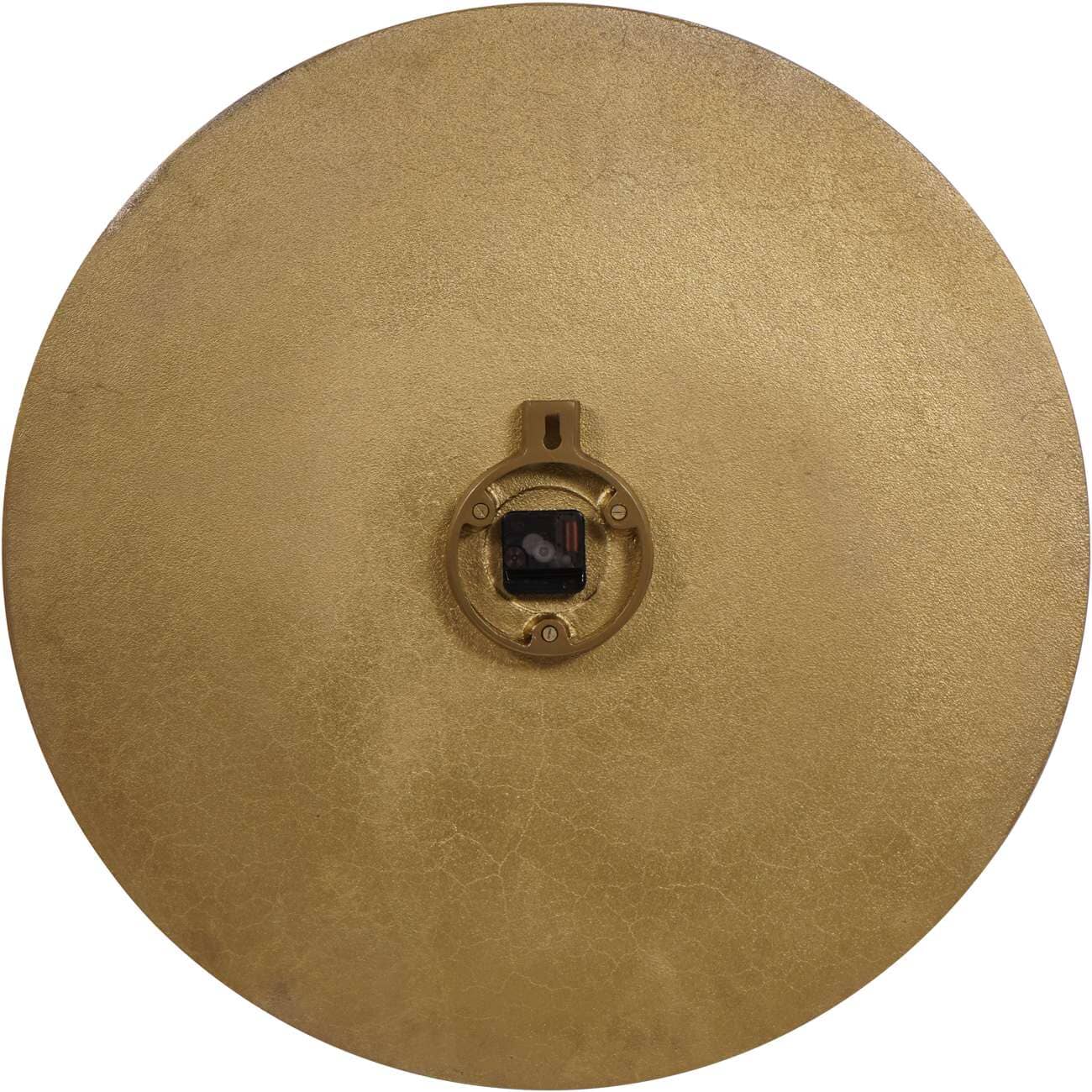 Adelaide Large Textured Champagne Gold Wall Clock